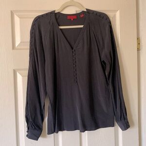 Hugo red label Charcoal blouse with buttons